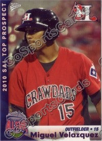 2010 South Atlantic League Top Prospects Miguel Velazquez