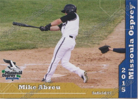 2015 Missoula Osprey Mike Abreu