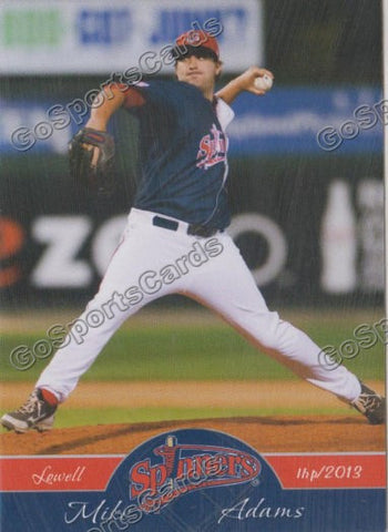 2013 Lowell Spinners Mike Adams