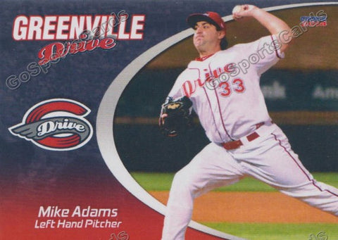 2014 Greenville Drive Mike Adams