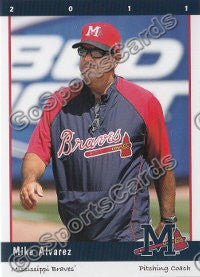 2011 Mississippi Braves Mike Alvarez