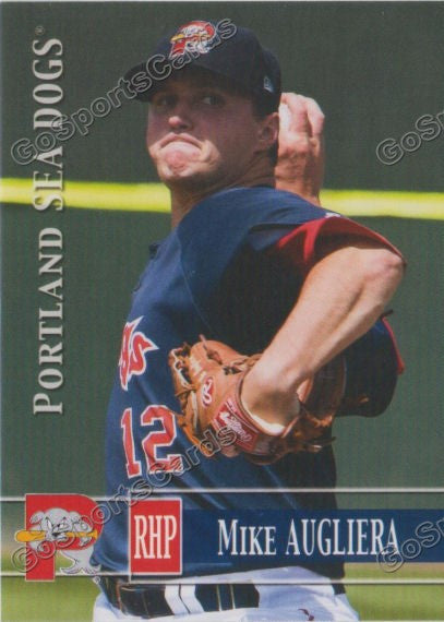 2014 Portland Sea Dogs Mike Augliera