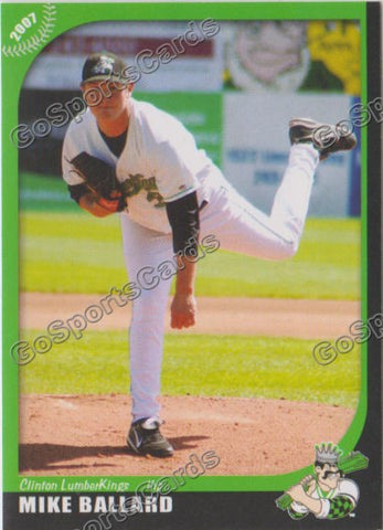 2007 Clinton Lumberkings Mike Ballard