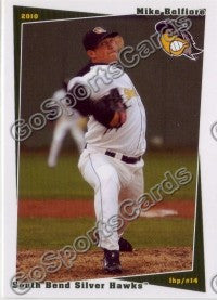 2010 South Bend Silver Hawks Mike Belfiore