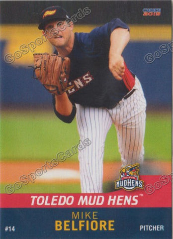 2015 Toledo Mud Hens Mike Belfiore