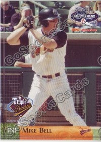 2003 Pacific Coast League All-Star Multi-Ad Mike Bell