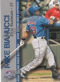 2012 Round Rock Express Mike Bianucci