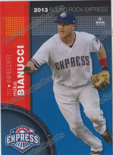 2013 Round Rock Express Mike Bianucci