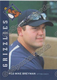 2012 Gateway Grizzlies Mike Breyman