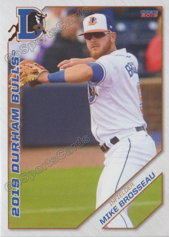 2019 Durham Bulls Michael Mike Brosseau