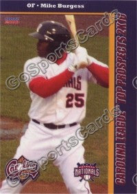 2010 Carolina League Top Prospects Mike Burgess
