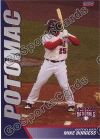 2010 Potomac Nationals Mike Burgess