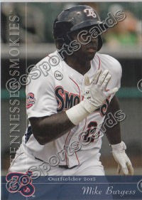 2012 Tennessee Smokies Mike Burgess
