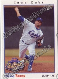 2008 Pacific Coast League All Star Mike Burns