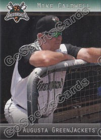 2012 Augusta GreenJackets Mike Caldwell