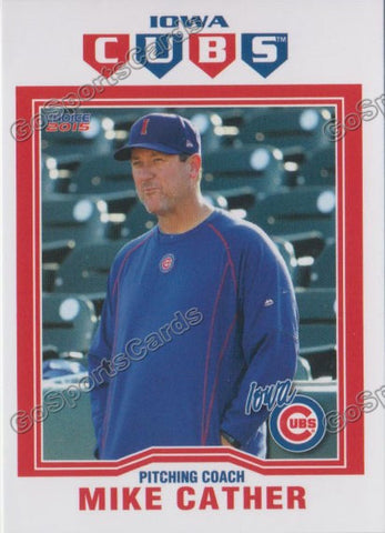 2015 Iowa Cubs Mike Cather