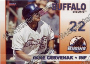 2010 Buffalo Bisons Mike Cervenak