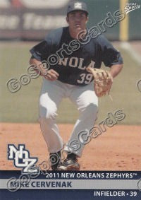 2011 New Orleans Zephyrs Mike Cervenak
