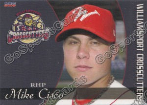2008 Williamsport Crosscutters Mike Michael Cisco