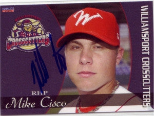 Mike Michael Cisco 2008 Williamsport Crosscutters (Autograph)