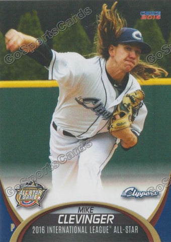 2016 International League All Star Michael Mike Clevinger