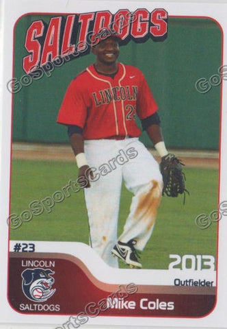 2013 Lincoln Saltdogs Mike Coles