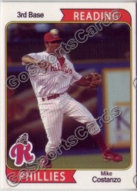 2007 Reading Phillies #1 Mike Costanzo