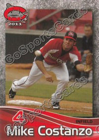 2011 Carolina MudCats Mike Costanzo