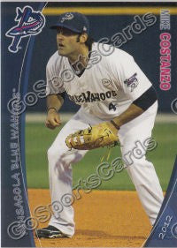 2012 Pensacola Blue Wahoos Mike Costanzo