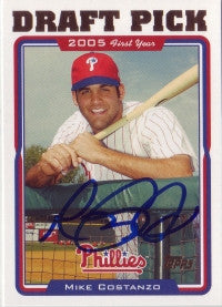 Mike Costanzo 2005 Topps Updates & Highlights #330 (Autograph)