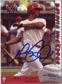 Mike Costanzo 2005 Batavia Muckdogs (Autograph)