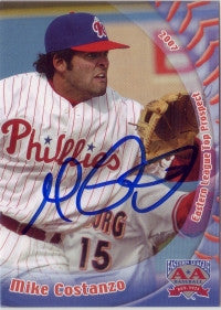 Mike Costanzo 2007 Eastern League Top Prospects (Autograph)