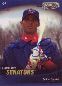Mike Daniel 2008 Harrisburg Senators (Autograph)