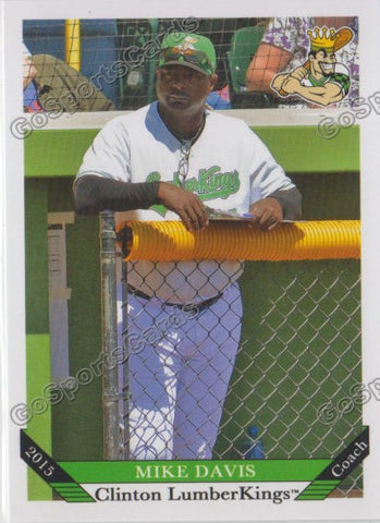 2015 Clinton Lumberkings Mike Davis