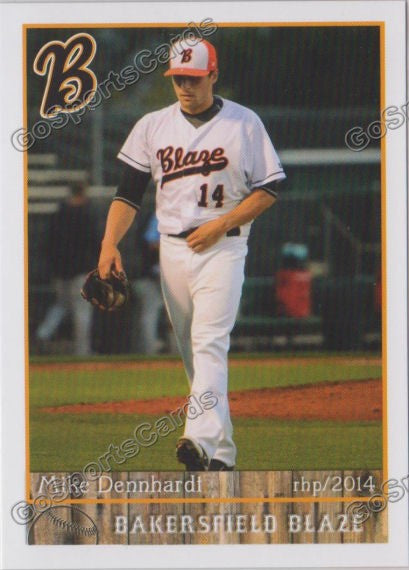 2014 Bakersfield Blaze Mike Dennhardt