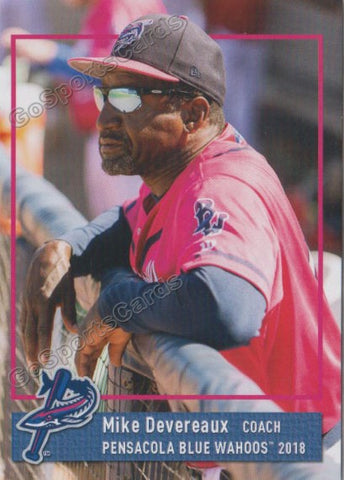 2018 Pensacola Blue Wahoos Mike Devereaux
