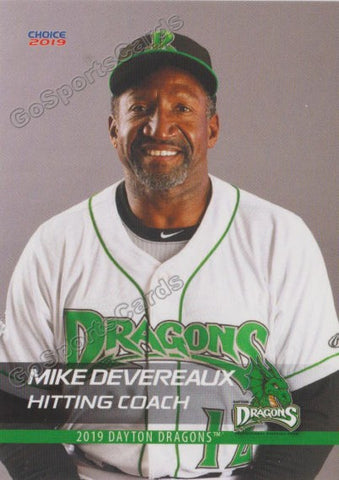 2019 Dayton Dragons Mike Devereaux