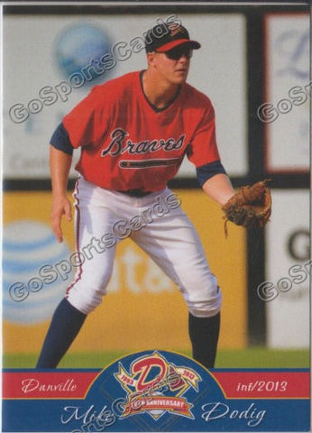 2013 Danville Braves Mike Dodig