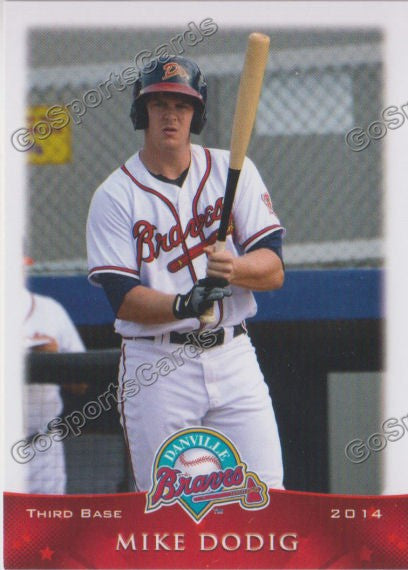 2014 Danville Braves Mike Dodig