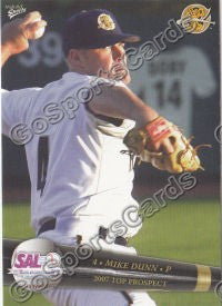 2007 South Atlantic League Top Prospects Mike Dunn