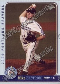 2009 Portland Beavers Mike Ekstrom