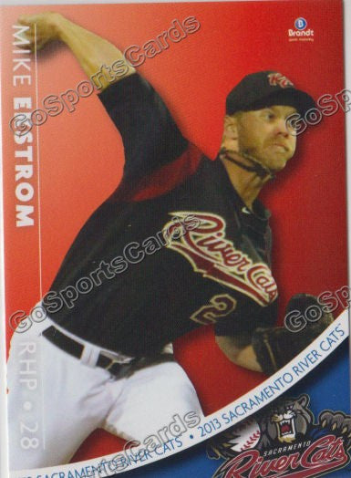 2013 Sacramento River Cats Mike Ekstrom