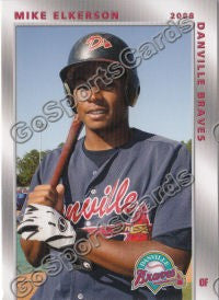2008 Danville Braves Mike Elkerson