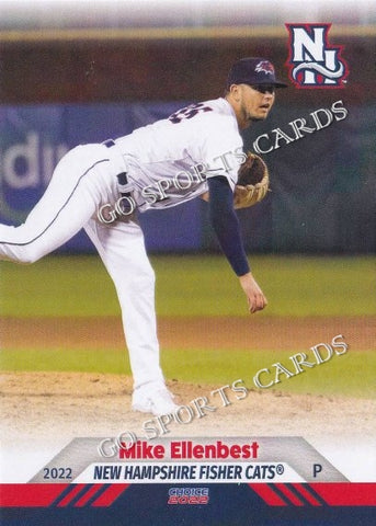 2022 New Hampshire Fisher Cats Mike Ellenbest