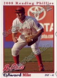 2008 Reading Phillies Mike Eylward