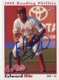 Mike Eylward 2008 Reading Phillies (Autograph)