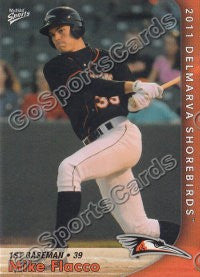 2011 Delmarva Shorebirds Mike Flacco