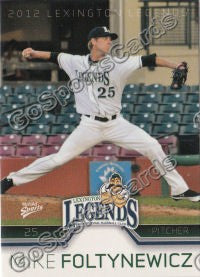 2012 Lexington Legends Mike Foltynewicz
