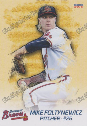 2016 Gwinnett Braves Mike Foltynewicz