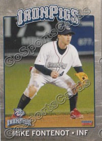 2012 Lehigh Valley IronPigs Mike Fontenot